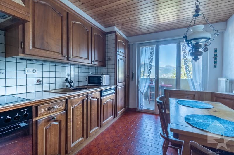 Choëx, duplex de 5.5 pces dans les combles (5)