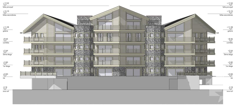 Spacieux appt, 3.5 p, 98 m2, au 1er étage d'un immeuble neuf (9)