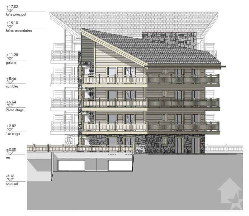 Spacieux appt, 3.5 p, 98 m2, au 1er étage d'un immeuble neuf (11)