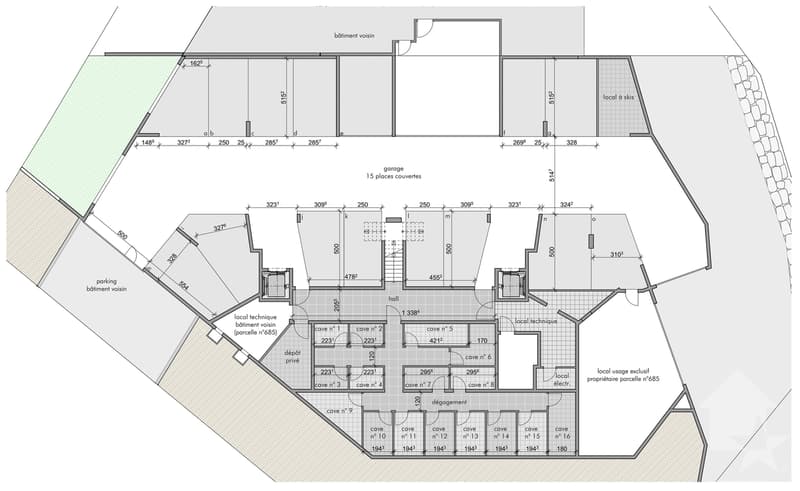Spacieux appt, 4.5 p, 151 m2, au 2e étage d'un immeuble neuf (13)