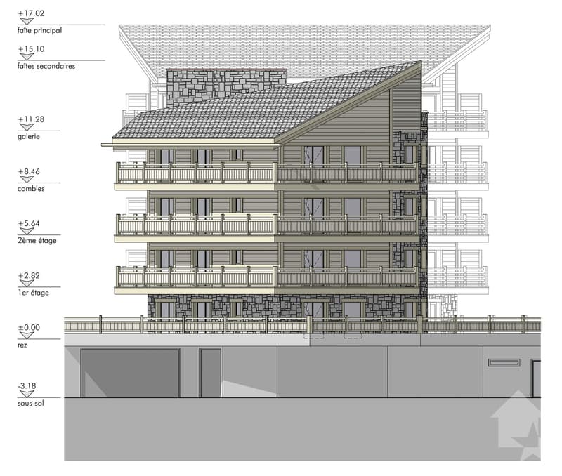 Spacieux appt, 4.5 p, 151 m2, au 2e étage d'un immeuble neuf (9)