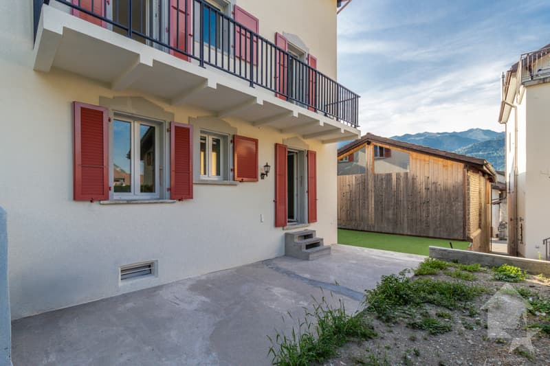 Charmant appartement 3.5 pièces rénové avec jardin et terrasse (6)