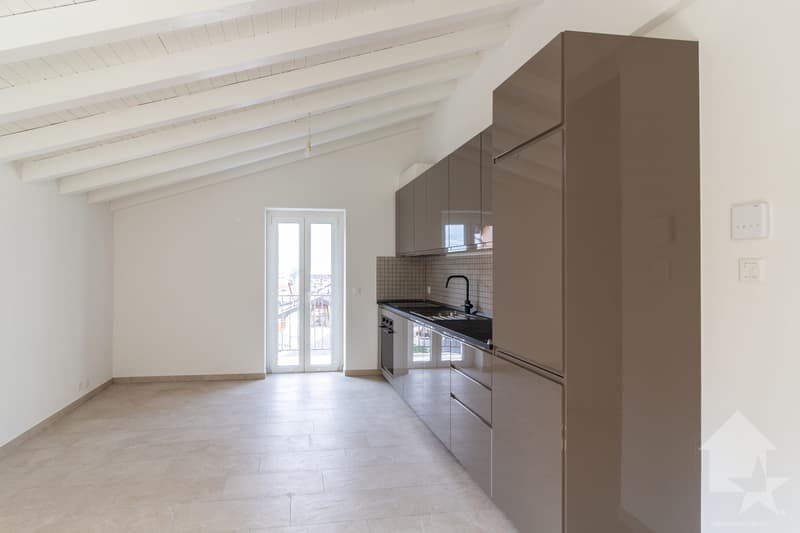 Attique 3.5 pièces en duplex rénové avec balcon et vue magnifique (4)