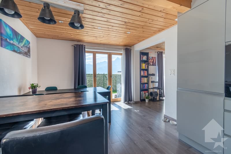 Chalet entièrement rénové avec vue panoramique aux Posses-sur-Bex (5)