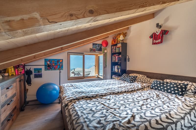 Chalet entièrement rénové avec vue panoramique aux Posses-sur-Bex (7)