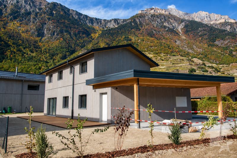 Fully, maison individuelle neuve Minergie P (2)