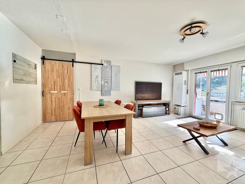 Joli appartement rénové de 90 m2 avec garage box et parc ! (2)