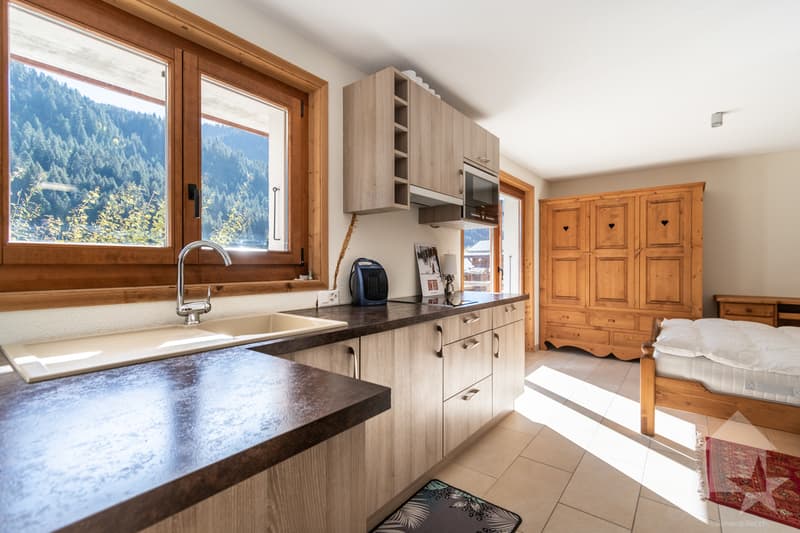 Chalet de prestige à Morgins - 4 chambres, studio et jardin (12)