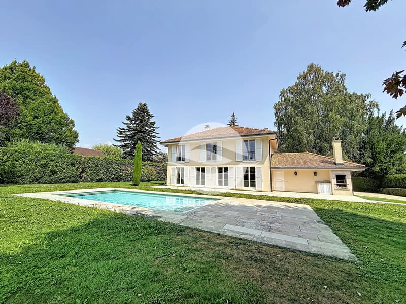 Extérieurs: Terrasse, jardin et piscine