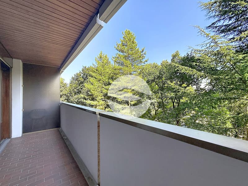 Cologny Parc - Très joli 2 pièces avec balcon et vue sur le Parc (7)