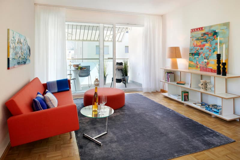À louer à Sierre - Agréables appartements de 3 pièces avec balcon ou t (5)