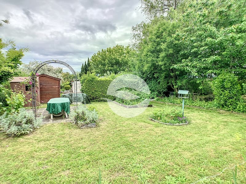 Jardin privatif non clôturé