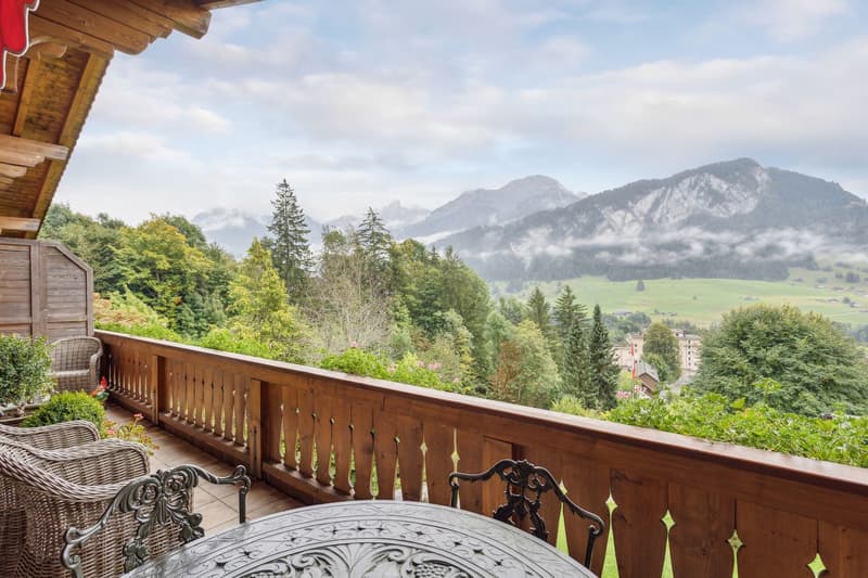 Chaleureux appartement en duplex à Château-d'Oex avec cheminée (4)