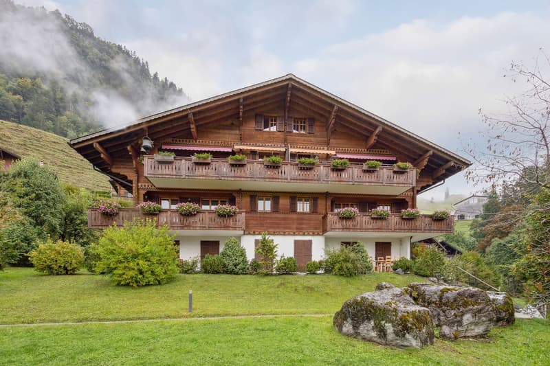 Chaleureux appartement en duplex à Château-d'Oex avec cheminée (2)