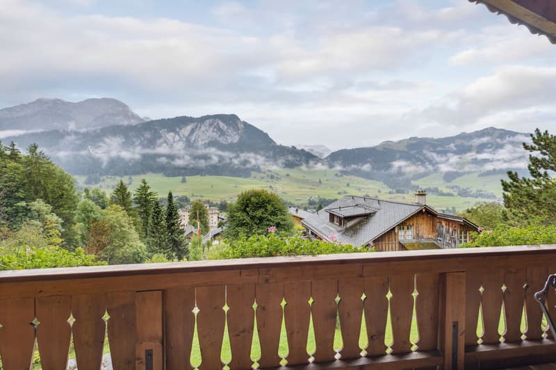 Chaleureux appartement en duplex à Château-d'Oex avec cheminée (1)