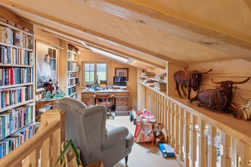 Chaleureux appartement en duplex à Château-d'Oex avec cheminée (11)