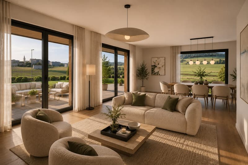 Magnifique appartement neuf au rez de jardin - Lot A1 (5)