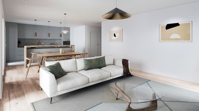 Appartement de 4,5 pièces au 6e étage - Lot 22 (3)