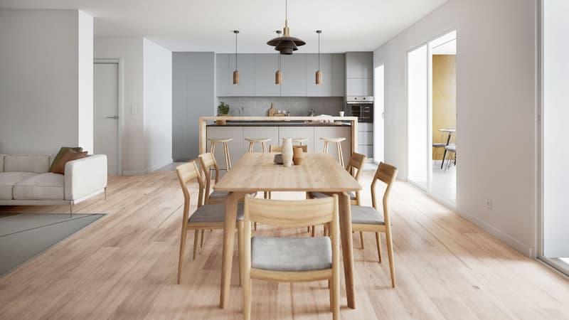 Appartement de 5.5 pièces au 6ème étage - Lot 21 (3)