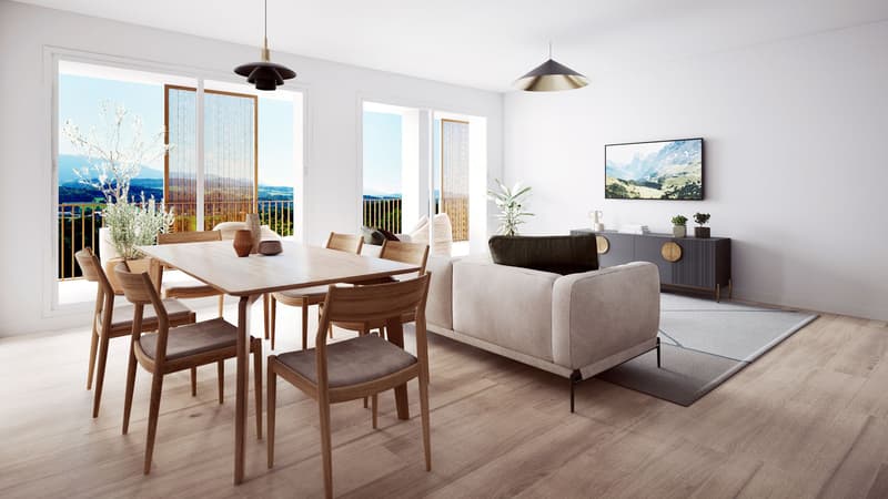Appartement de 3.5 pièces au rez-de-chaussée - Lot 2 (6)
