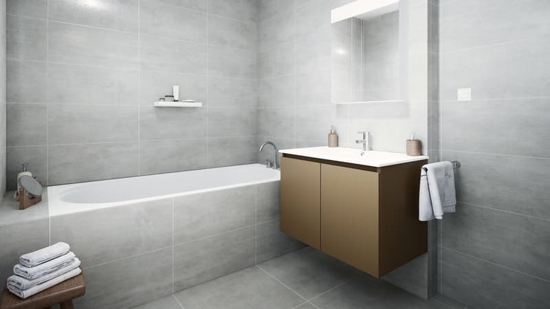Appartement de 3.5 pièces au rez-de-chaussée - Lot 2 (13)