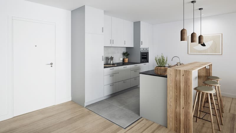 Appartement de 3.5 pièces au rez-de-chaussée - Lot 2 (9)