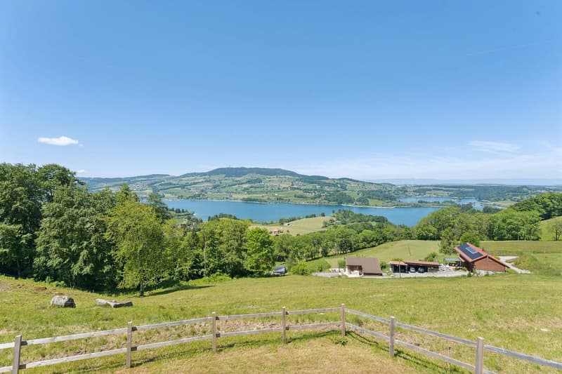 Vue panoramique et dégagée