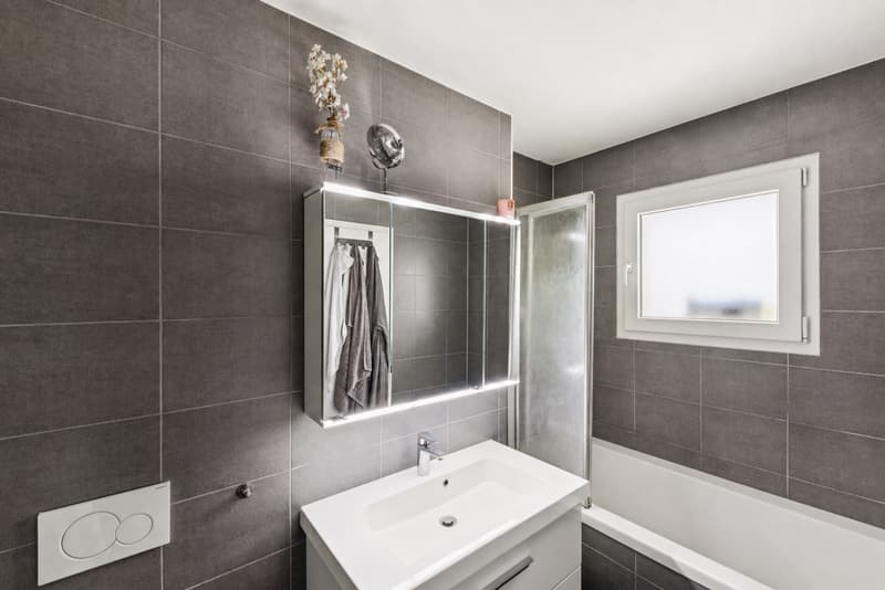 Douche de la suite parentale