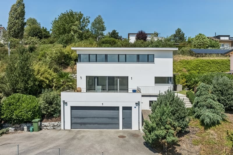 Villa familiale contemporaine, panorama d'exception (1)