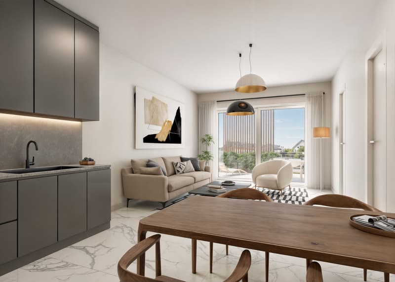 Appartement de 3.5 pièces - Lot A25 (1)