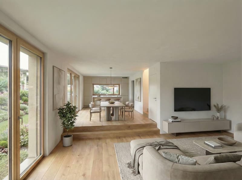 5.5 pièces en duplex aux volumes généreux à Cottens - Lot 02 (2)
