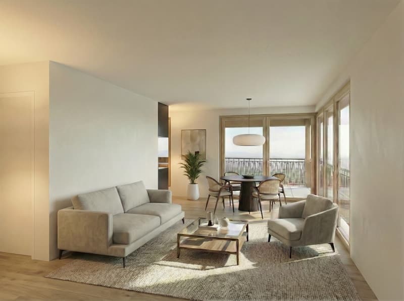 Grand 5.5 pièces en duplex avec jardin privatif - Lot 03 (5)