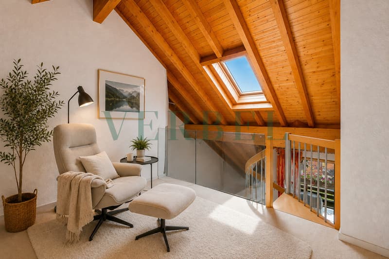 Bel appartement de 4.5 pièces avec vue sur le lac et les Alpes (8)