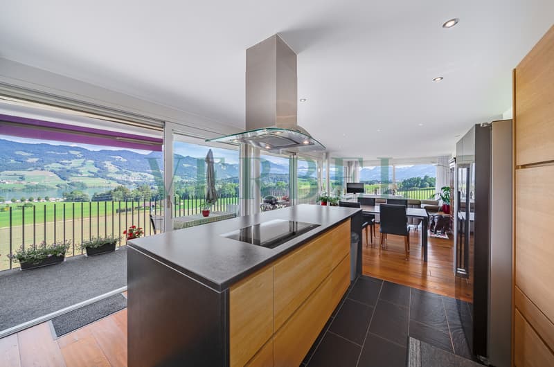 Duplex en attique avec vue exceptionnelle sur lac et montagnes (2)
