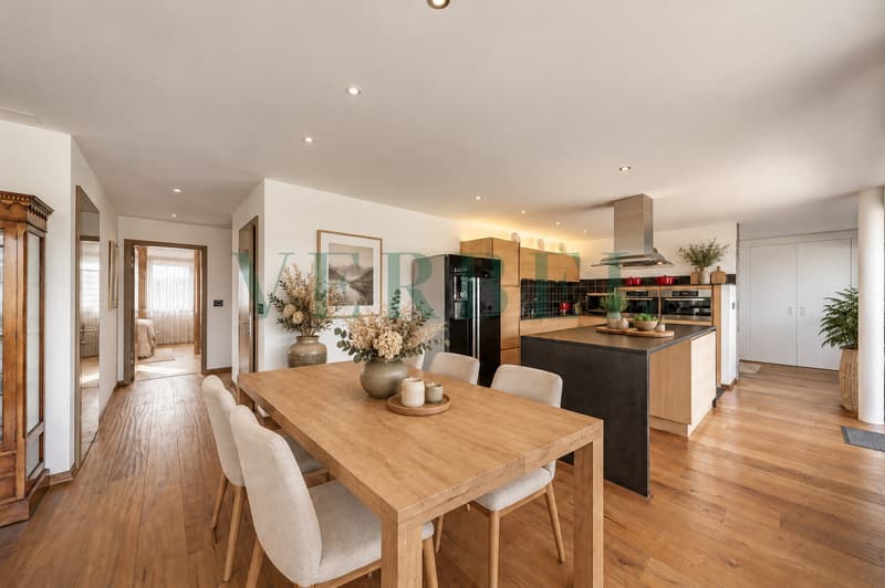Duplex en attique avec vue exceptionnelle sur lac et montagnes (3)