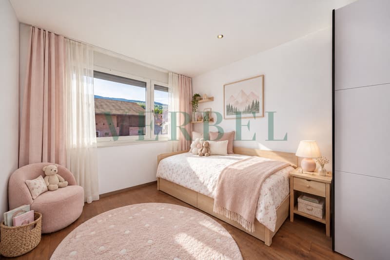 Duplex en attique avec vue exceptionnelle sur lac et montagnes (6)