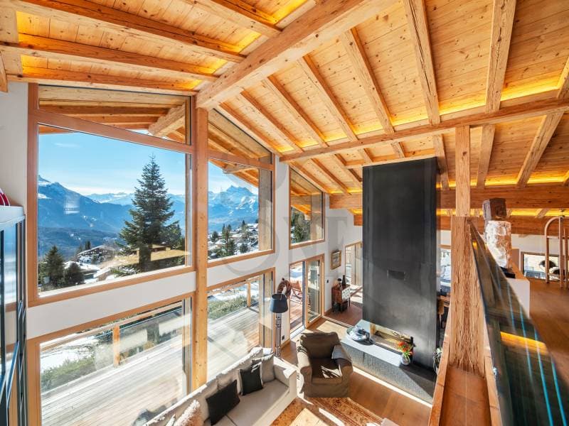 Chalet de grand standing avec vue panoramique (4)