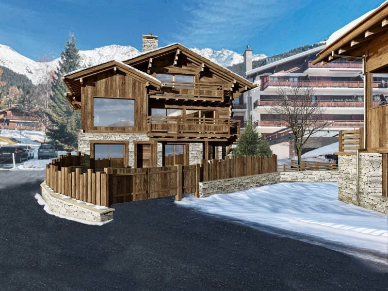 Situé au c?ur de Verbier, chalet en construction (2)