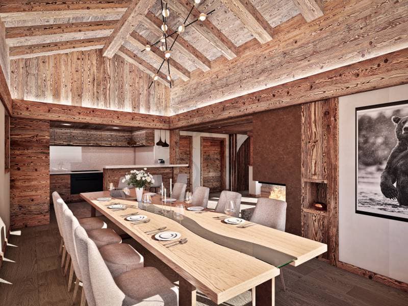 Situé au c?ur de Verbier, chalet en construction (4)