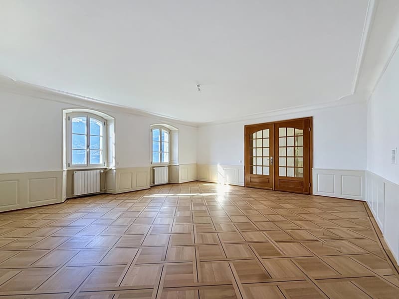 À louer ? 4.5 pièces rénové de 150 m² avec jardin, garage et vue panoramique (7)