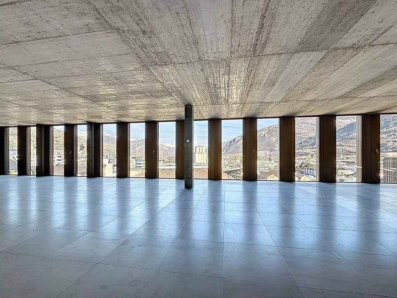 Surface exceptionnelle de 1'127 m² au 7e étage - Vue panoramique à 360 (5)