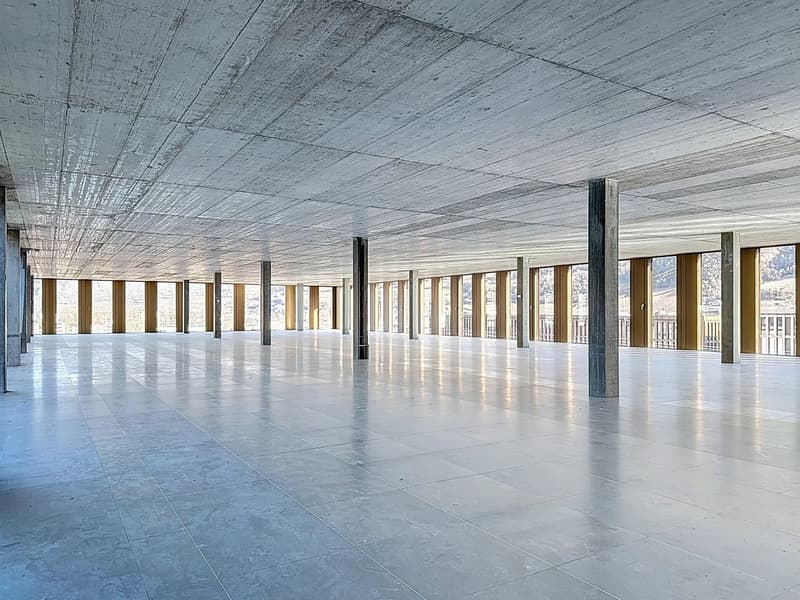 Surface exceptionnelle de 1'127 m² au 7e étage - Vue panoramique à 360 (2)