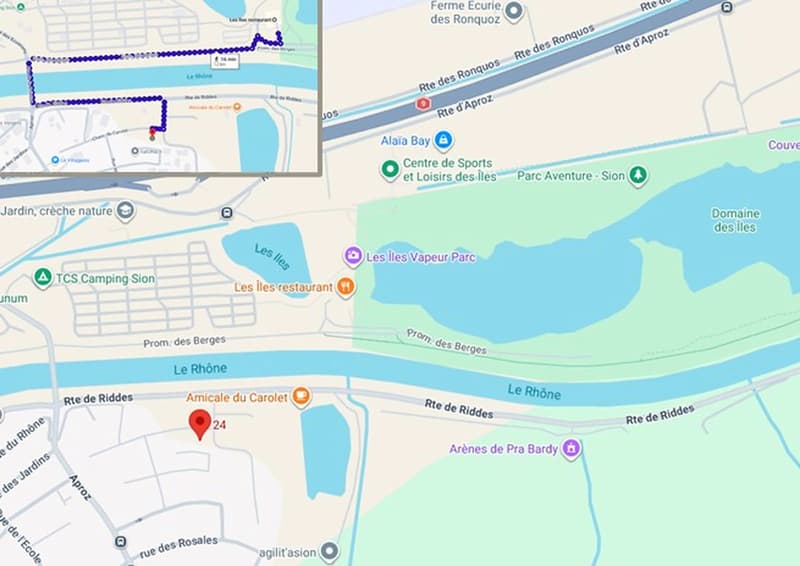 Beaux 3.5 pièces avec terrasse de 13 m² dans petit immeuble neuf à Aproz (7)