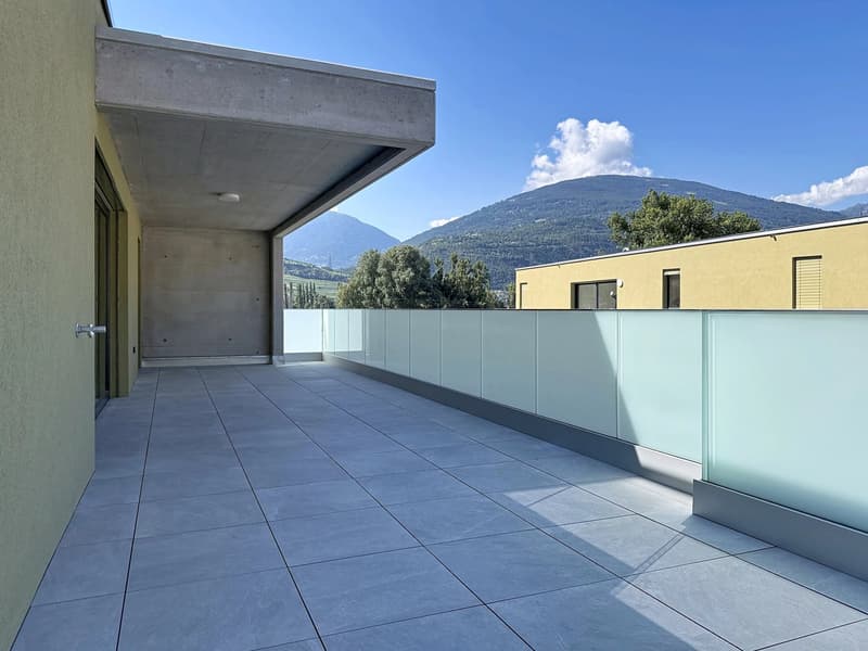 Lumineux 2.5 pièces au 2e étage avec grande terrasse - Promotion Alegria à Uvrier (10)