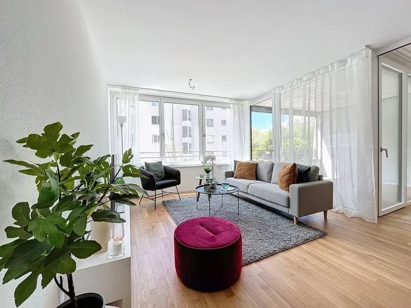 Neuwertige 2½-Zimmer-Wohnung mit 55 m² (2)