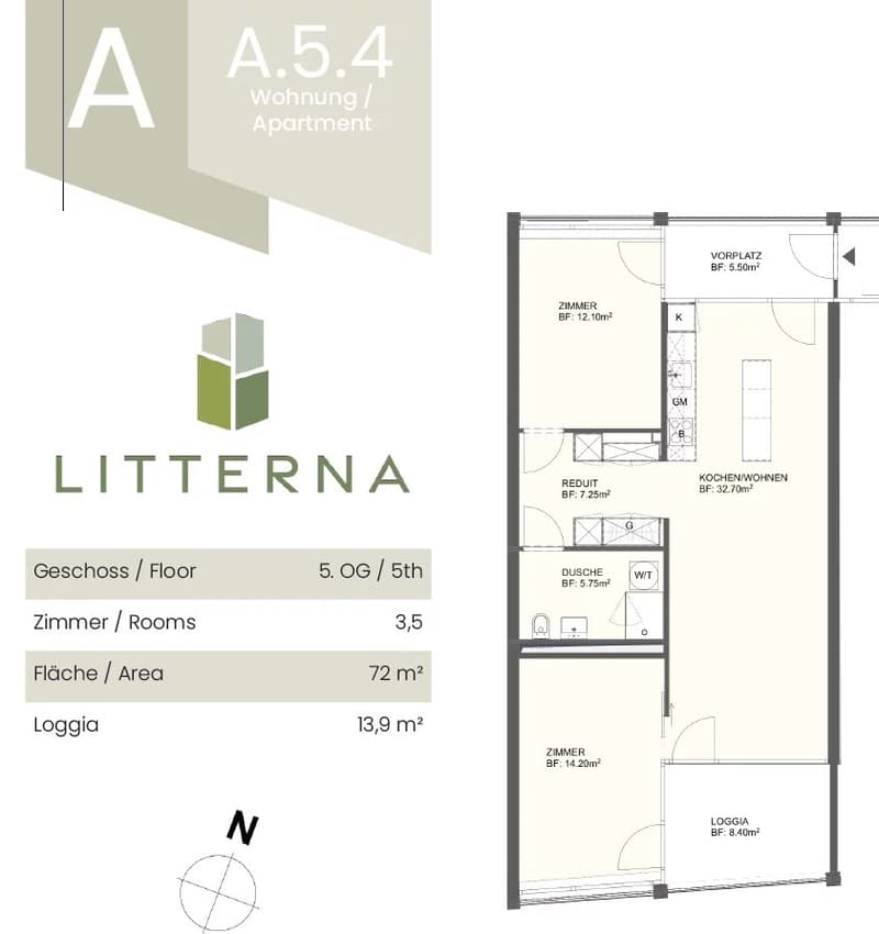 Moderne 3.5 Zimmer Wohnung in Visp (5)