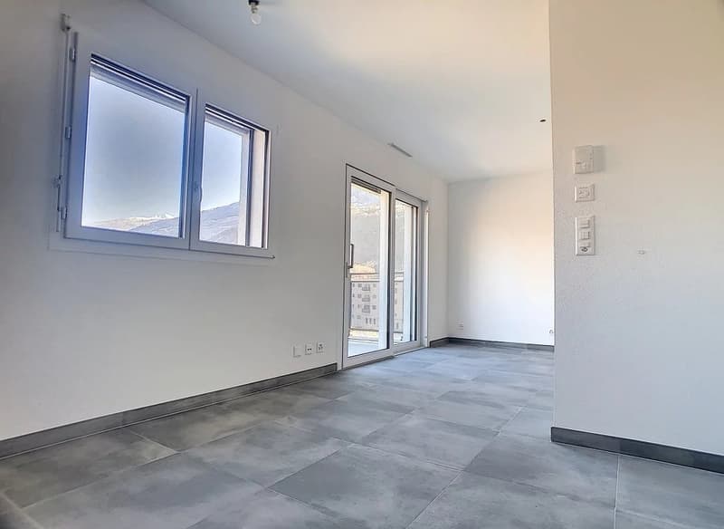 Studio 1 pièce dans immeuble récent - Aproz (Nendaz) (2)