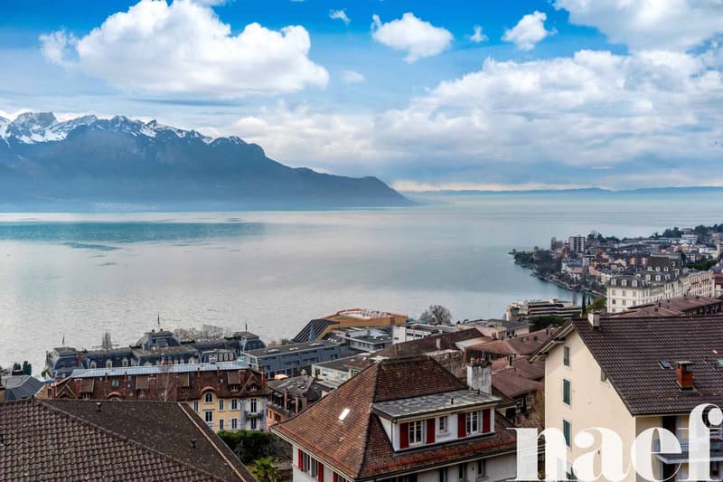 Bel appartement de 4.5 pièces avec une vue imprenable sur le lac à vendre à Montreux (3)
