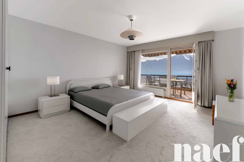 Suite parentale avec un accès direct au balcon