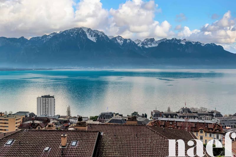 Bel appartement de 4.5 pièces avec une vue imprenable sur le lac à vendre à Montreux (5)